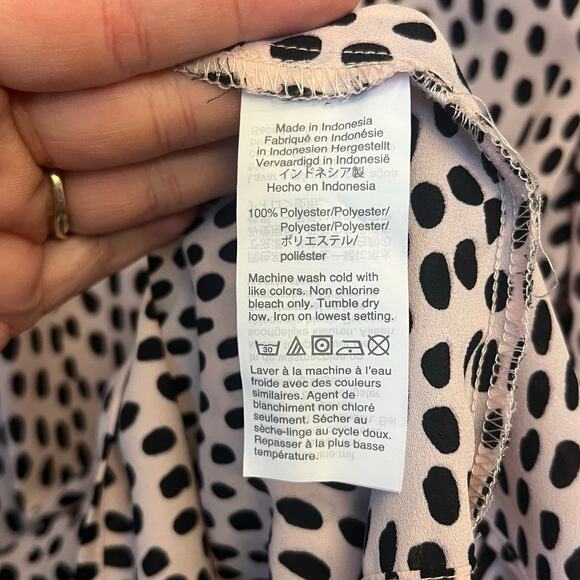 🐆 J.Crew XS Cheetah Print Puff Sleeve Blouse AG681 Tunic Top - Picture 11 of 13